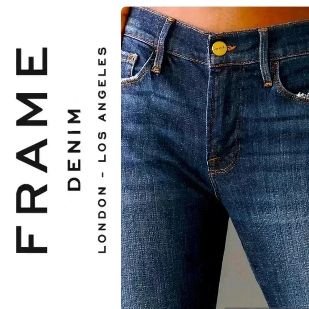 - Frame jeans Le Carçon Crop by Anthropologie - $220 - Picture 12 of 15